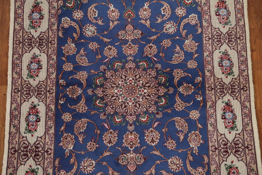 Vegetable Dye Isfahan Persian Area Rug 4x5