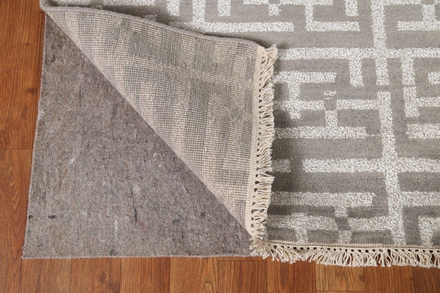 All-Over Gabbeh Geometric Area Rug 8x9