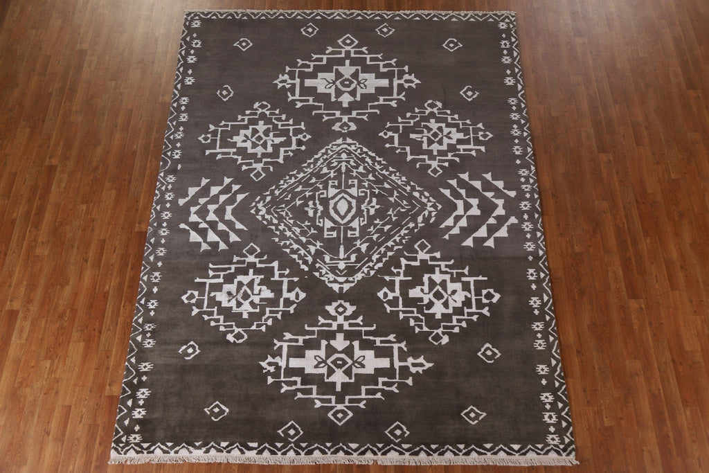 Geometric Gabbeh Oriental Area Rug 8x10