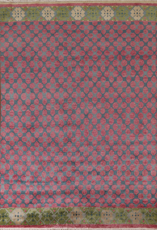 Trellis Gabbeh Wool Area Rug 8x10