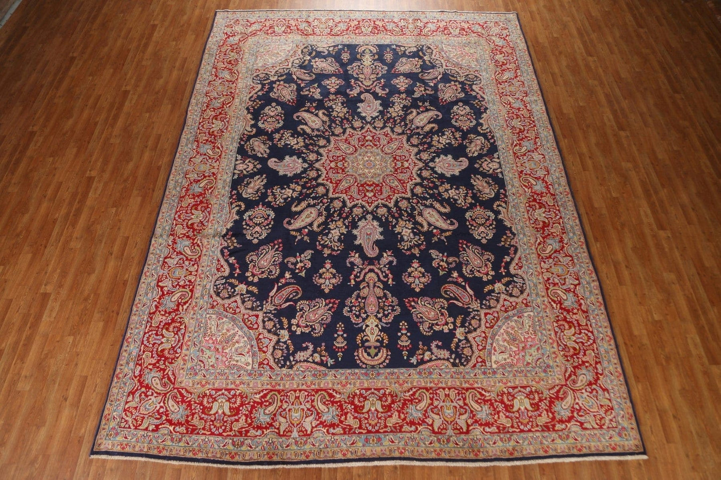 Vegetable Dye Kerman Persian Large Rug 10x14