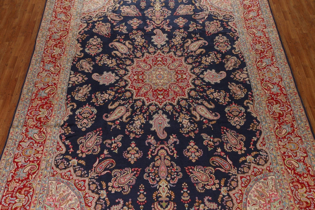 Vegetable Dye Kerman Persian Large Rug 10x14