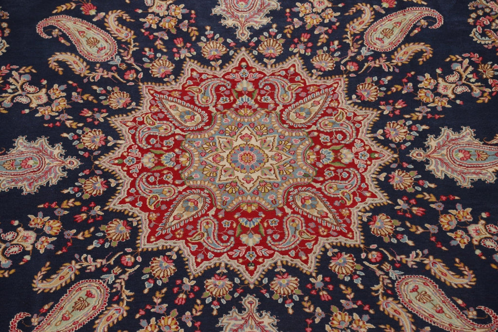 Vegetable Dye Kerman Persian Large Rug 10x14