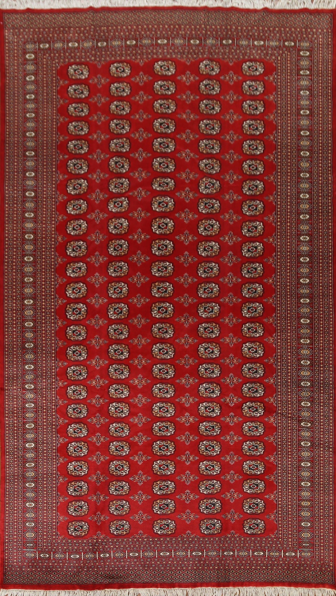 Vegetable Dye Bokhara Oriental Area Rug 7x10