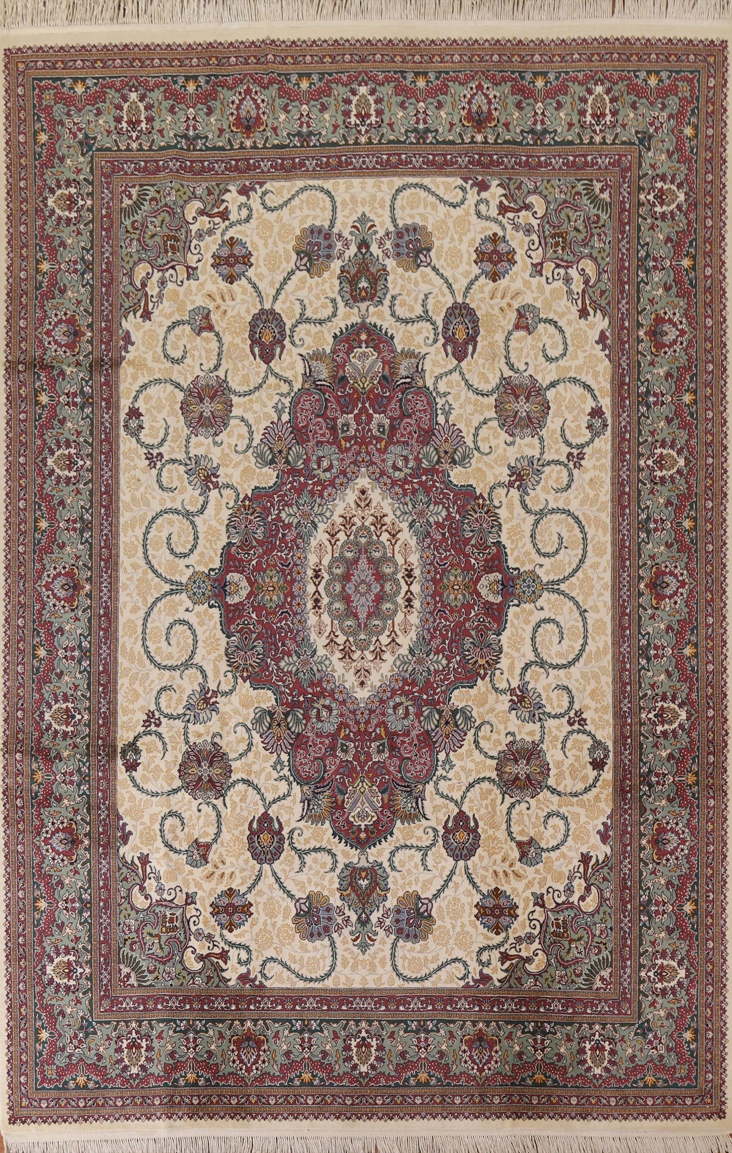 Vegetable Dye Tabriz Persian Area Rug 8x11