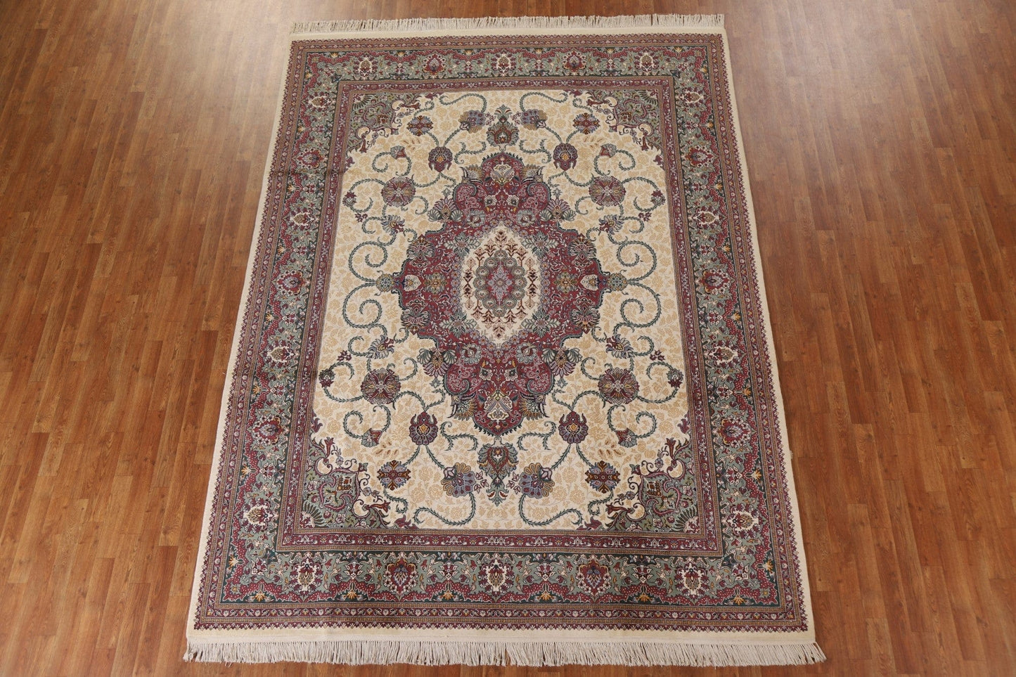 Vegetable Dye Tabriz Persian Area Rug 8x11