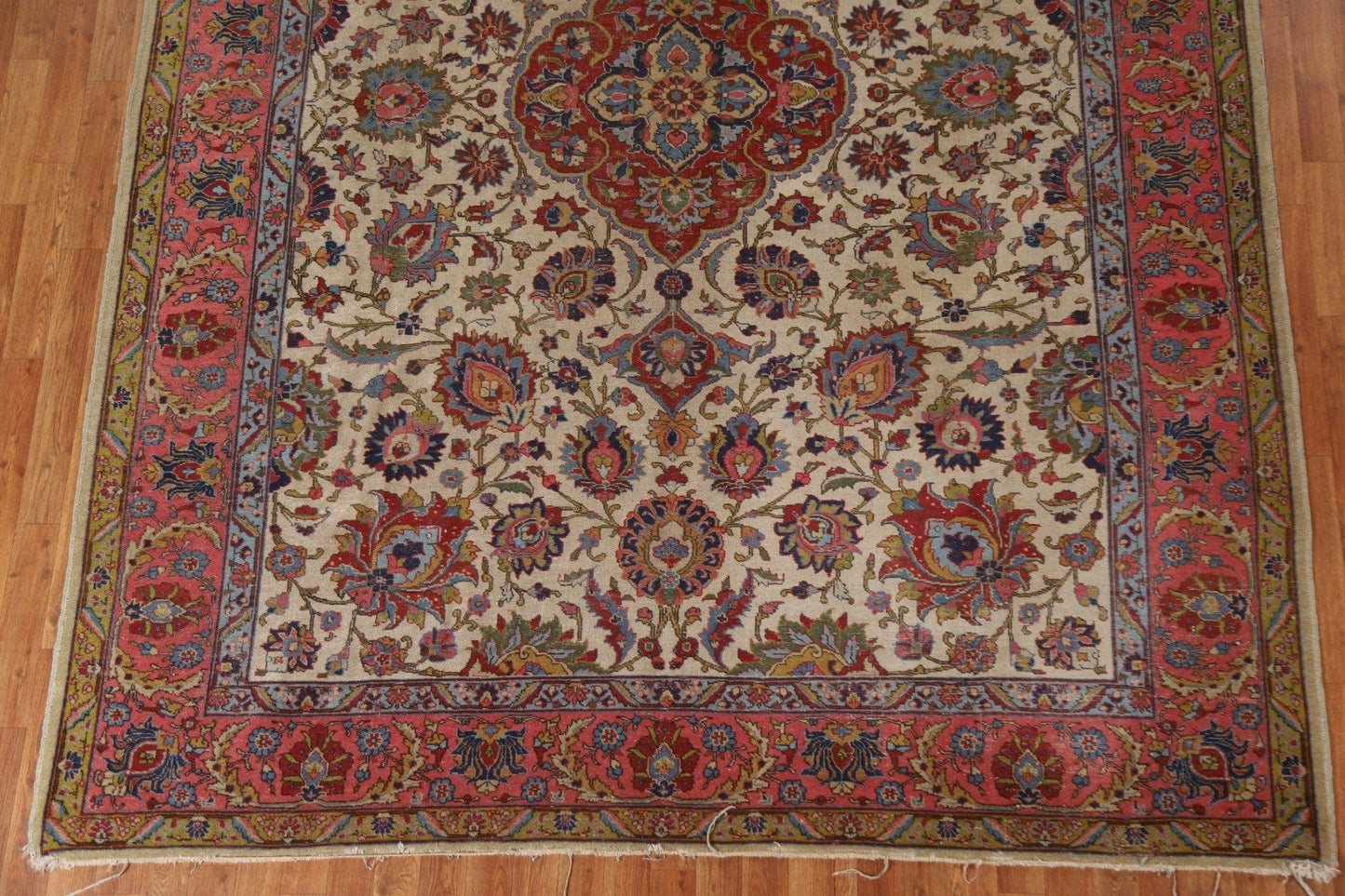 Antique Vegetable Dye Tabriz Persian Area Rug 8x11