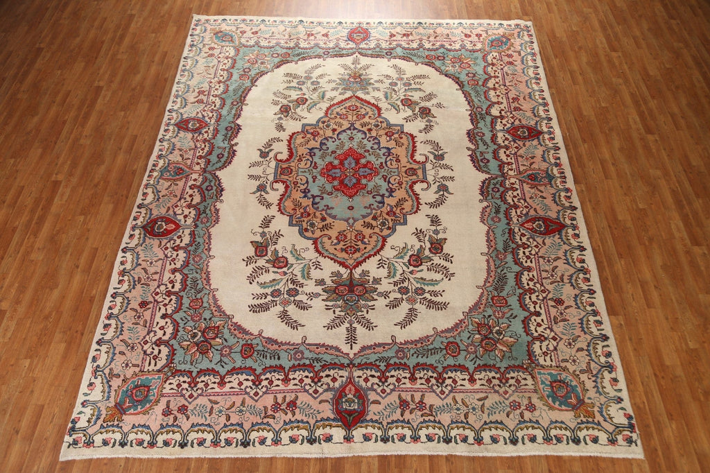 Vintage Tabriz Persian Area Rug 10x12