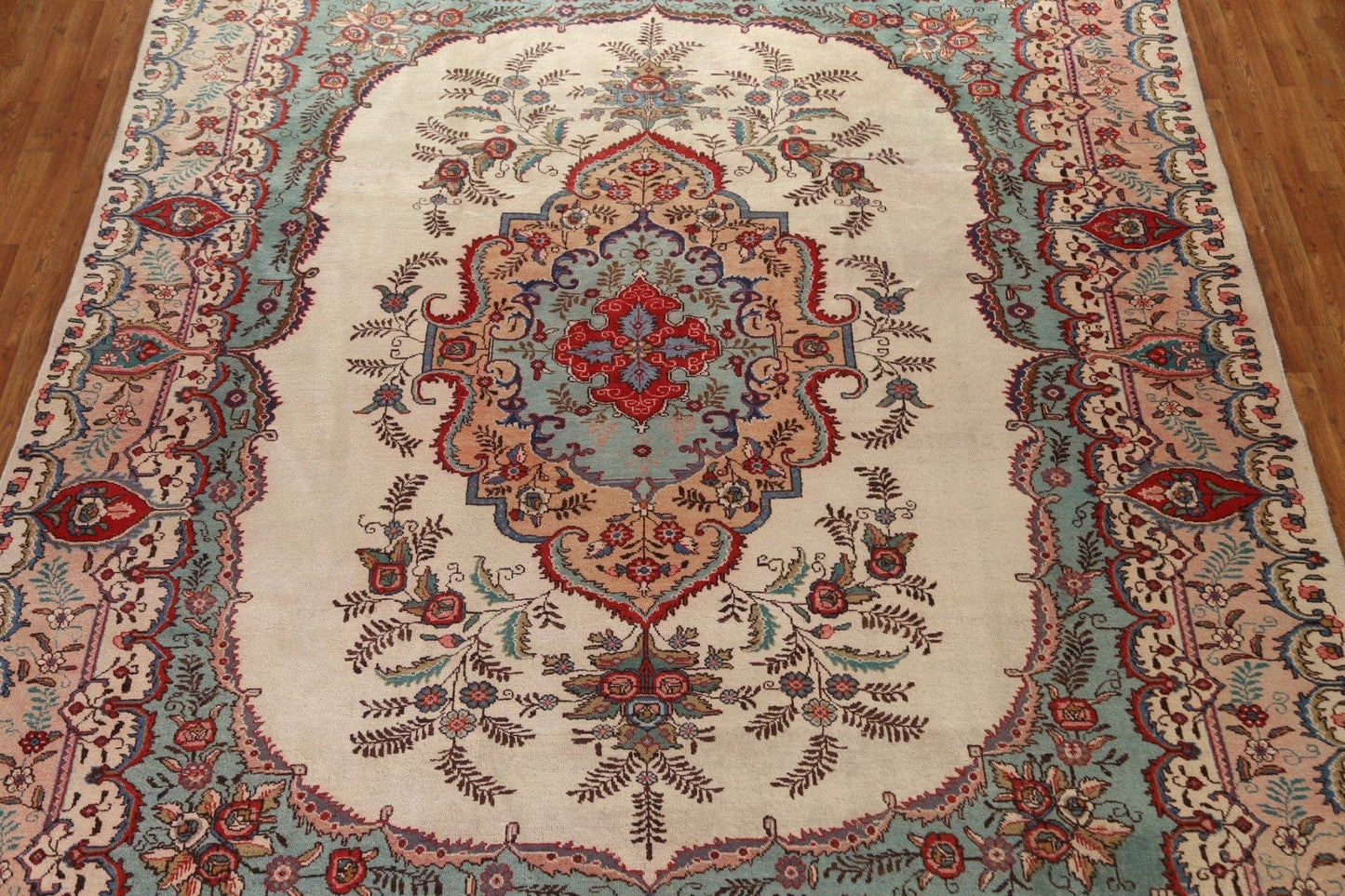 Vintage Tabriz Persian Area Rug 10x12