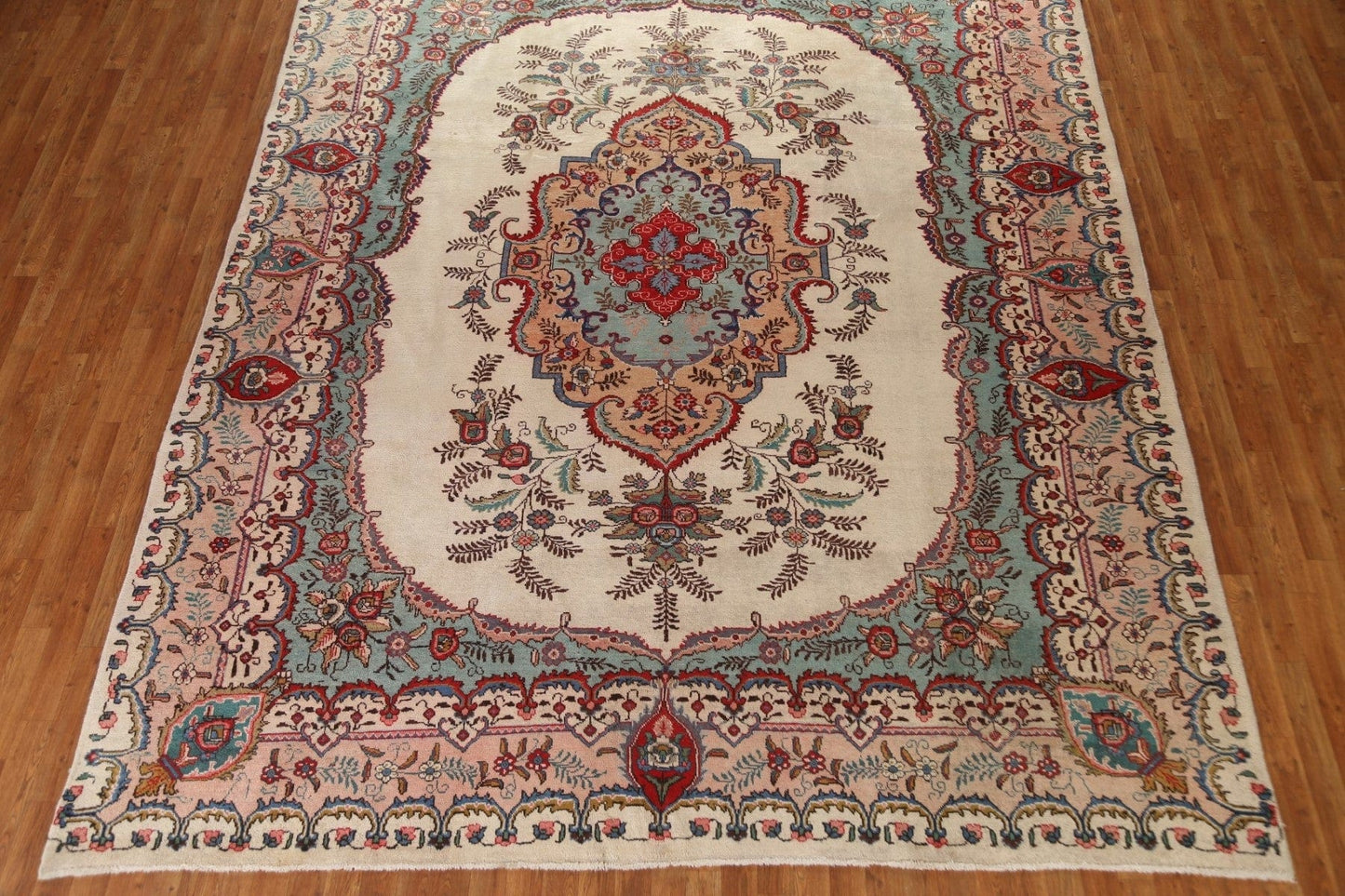 Vintage Tabriz Persian Area Rug 10x12