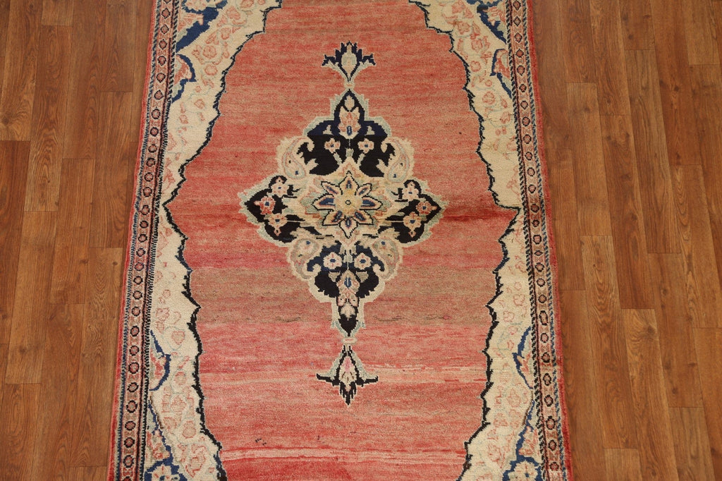 Vintage Wool Mahal Persian Rug 3x6