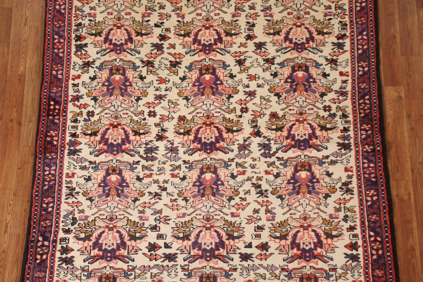 All-Over Gharajeh Persian Area Rug 5x6