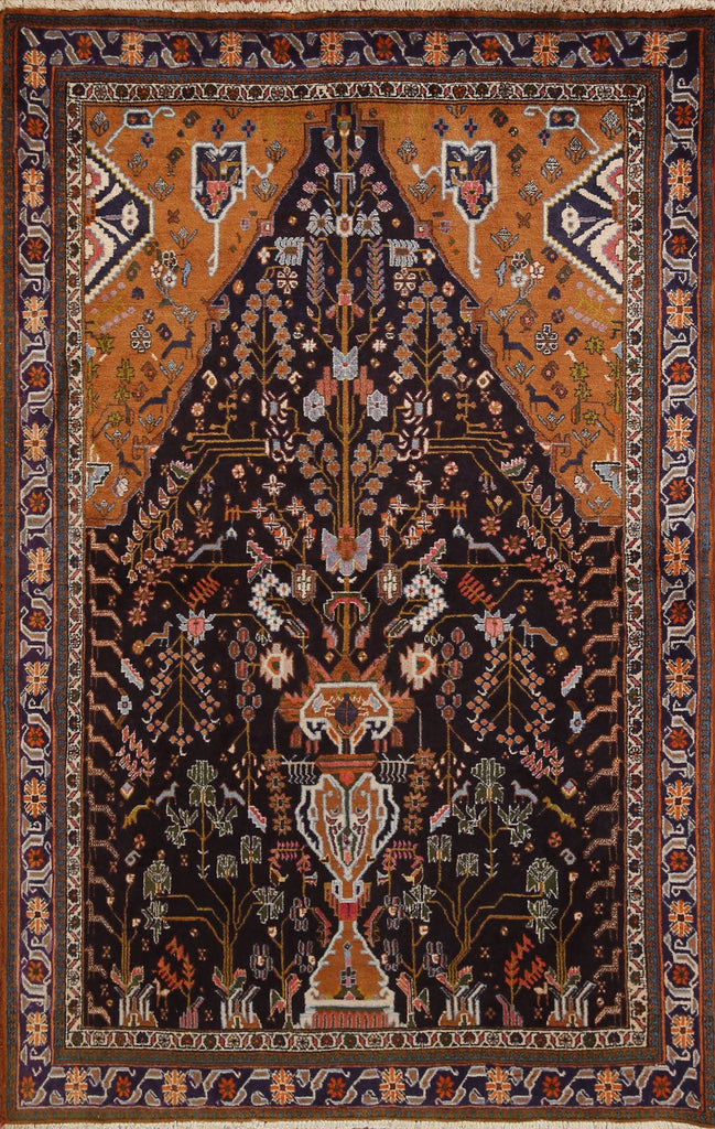 Vegetable Dye Bidjar Persian Area Rug 4x6