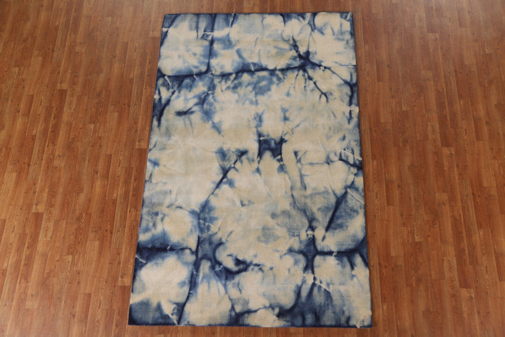 Contemporary Abstract Area Rug 5x8