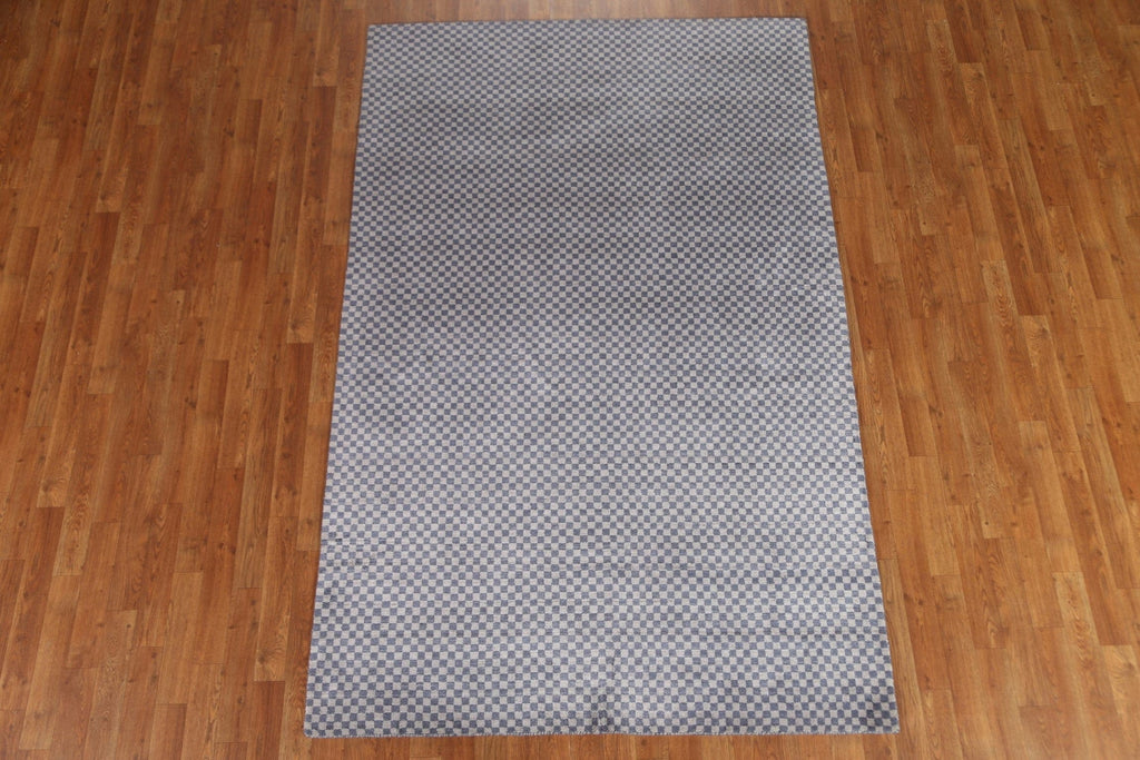 Checkered Gabbeh Area Rug 5x8