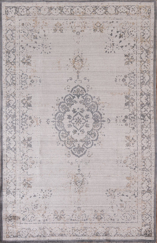 Handmade Wool Oriental Area Rug 5x8