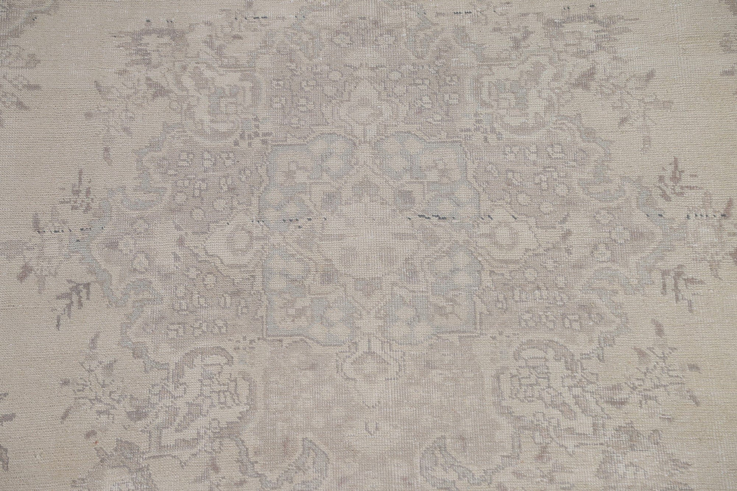 Distressed Muted Tabriz Persian Area Rug 6x9