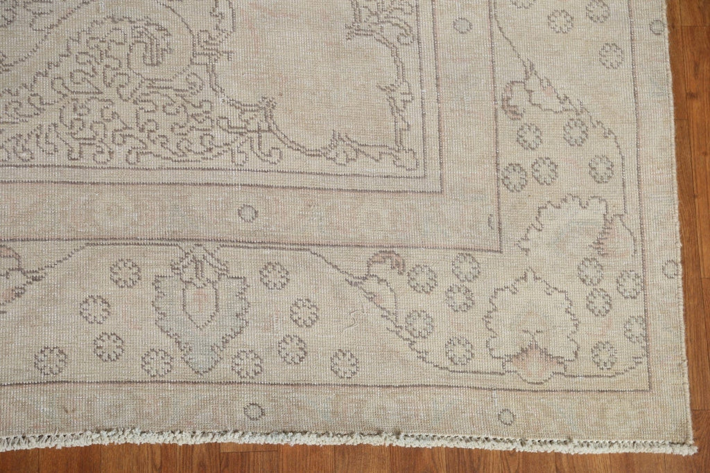 Distressed Tabriz Persian Area Rug 8x11