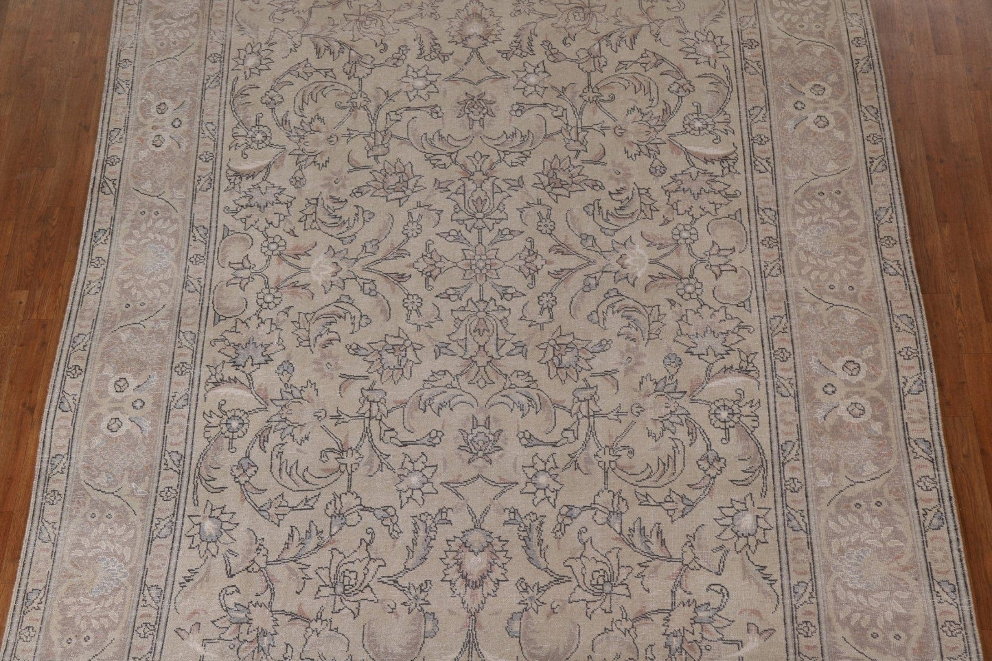 Distressed Tabriz Persian Area Rug 8x12