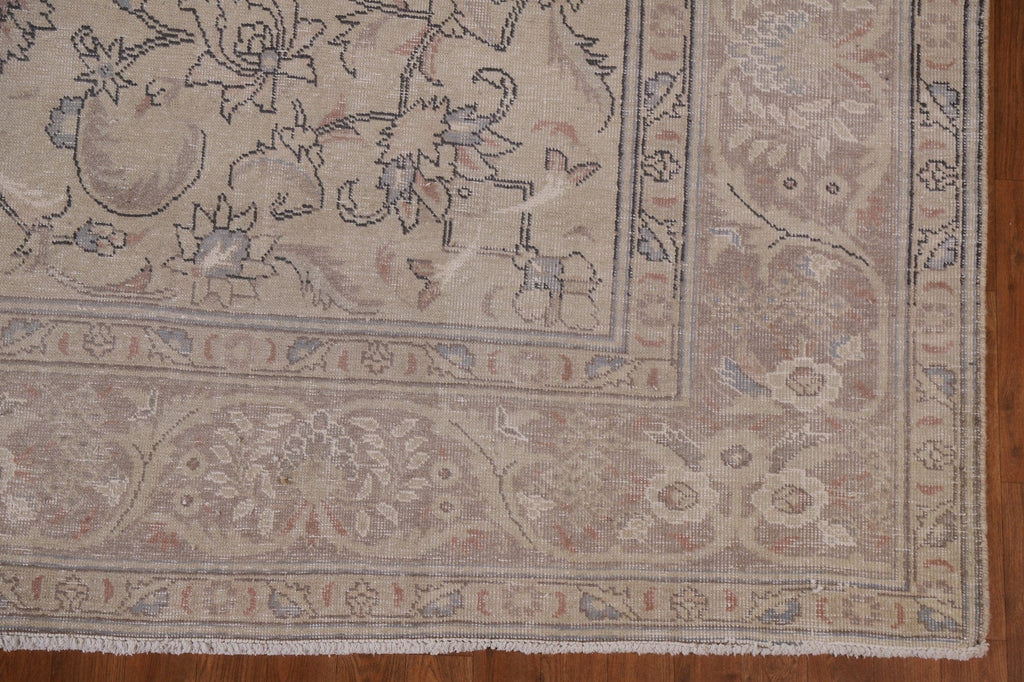 Distressed Tabriz Persian Area Rug 8x12