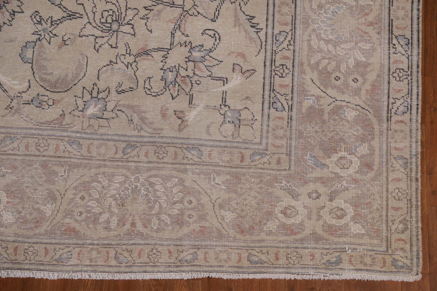 Distressed Tabriz Persian Area Rug 8x12