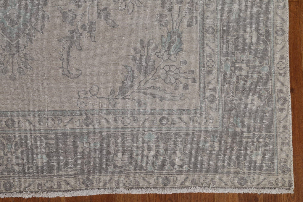 Distressed Tabriz Persian Area Rug 6x10