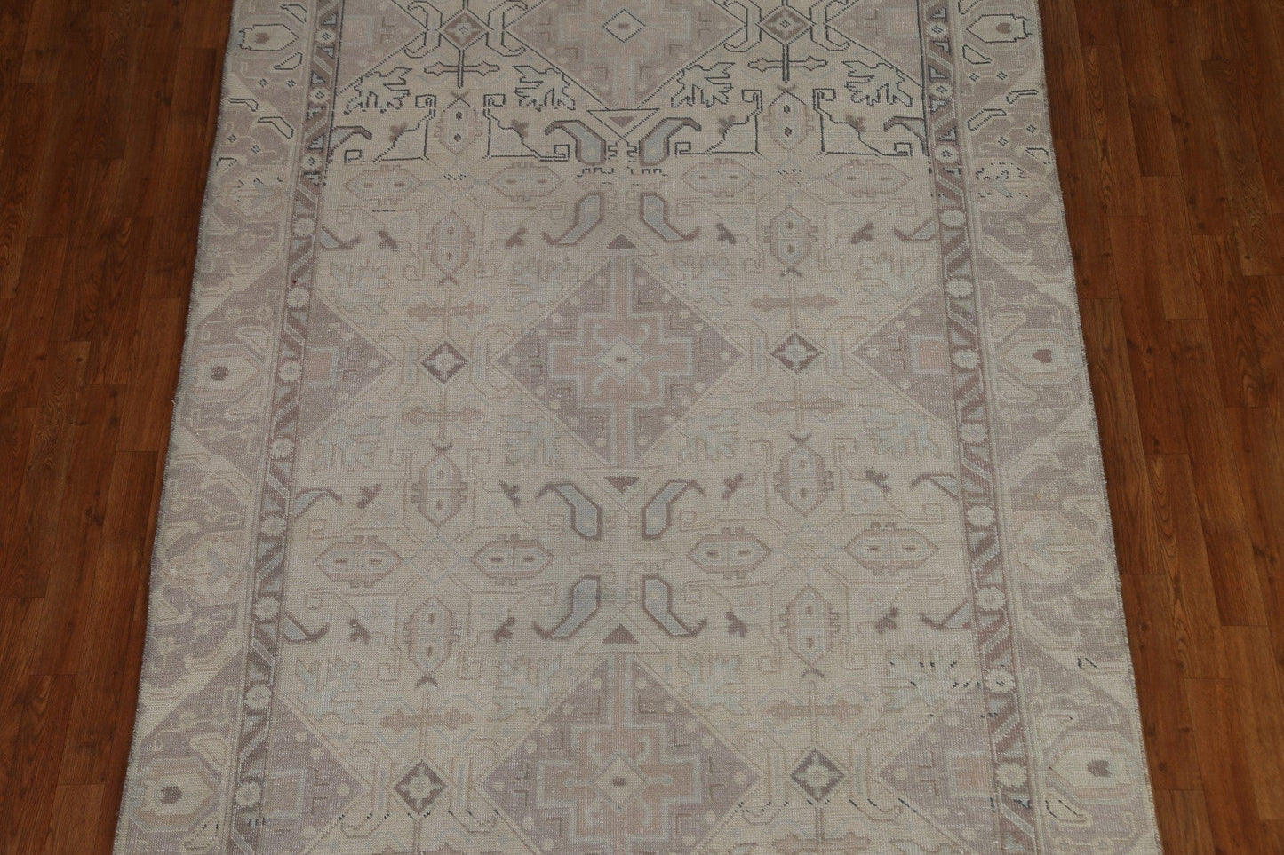 Distressed Tabriz Persian Area Rug 6x9