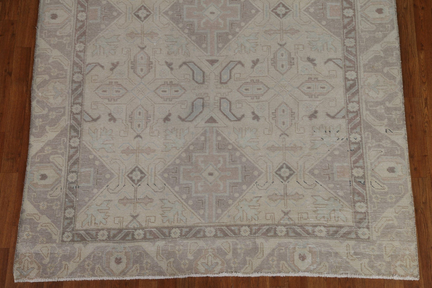 Distressed Tabriz Persian Area Rug 6x9