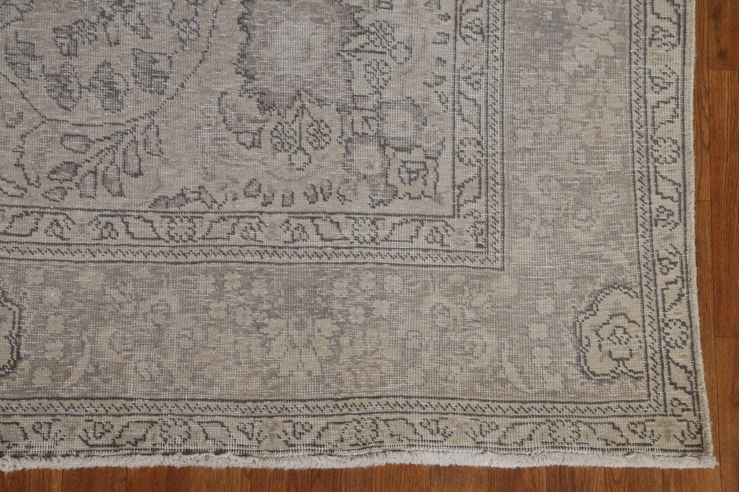 Distressed Tabriz Persian Area Rug 7x10