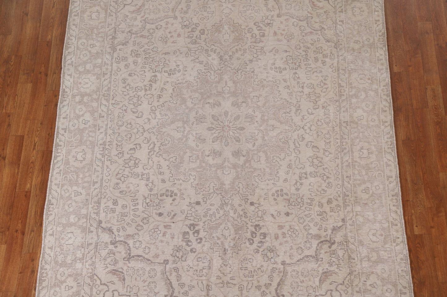 Distressed Tabriz Persian Area Rug 6x10