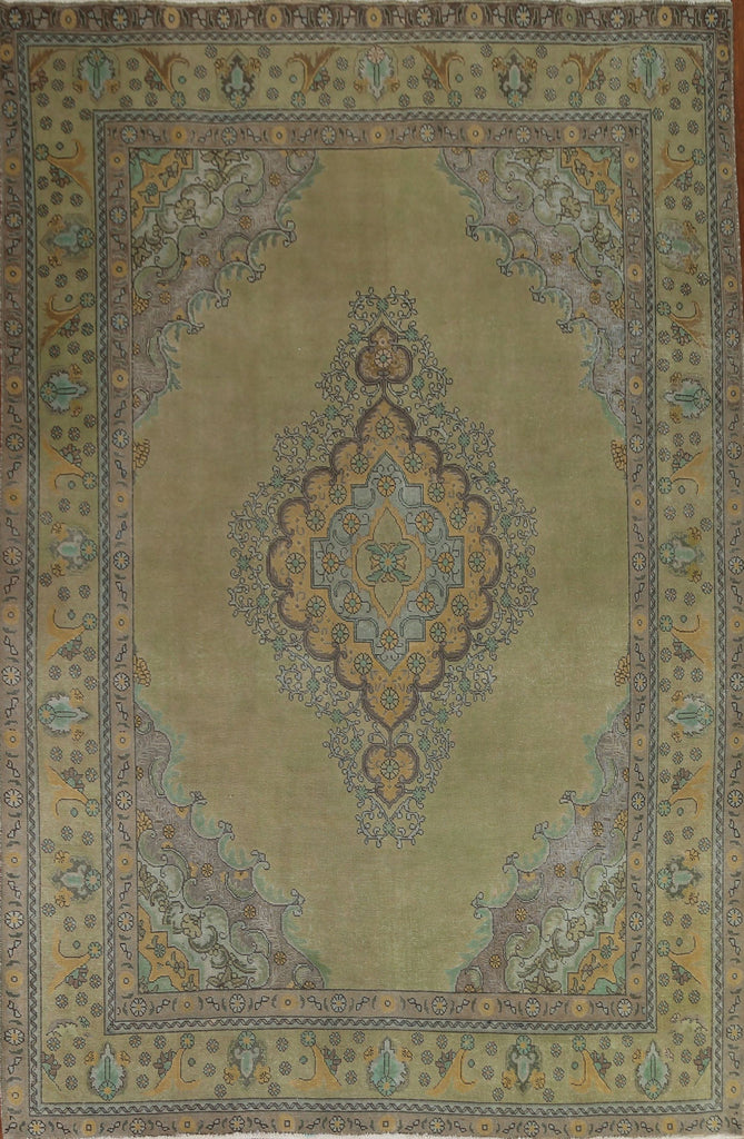 Over-Dyed Tabriz Persian Area Rug 8x11