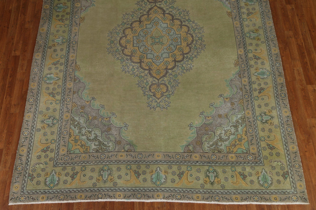 Over-Dyed Tabriz Persian Area Rug 8x11