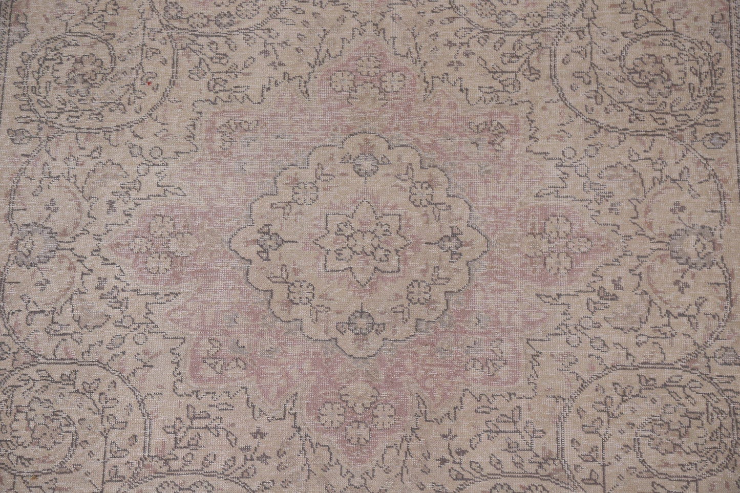 Distressed Tabriz Persian Area Rug 7x10