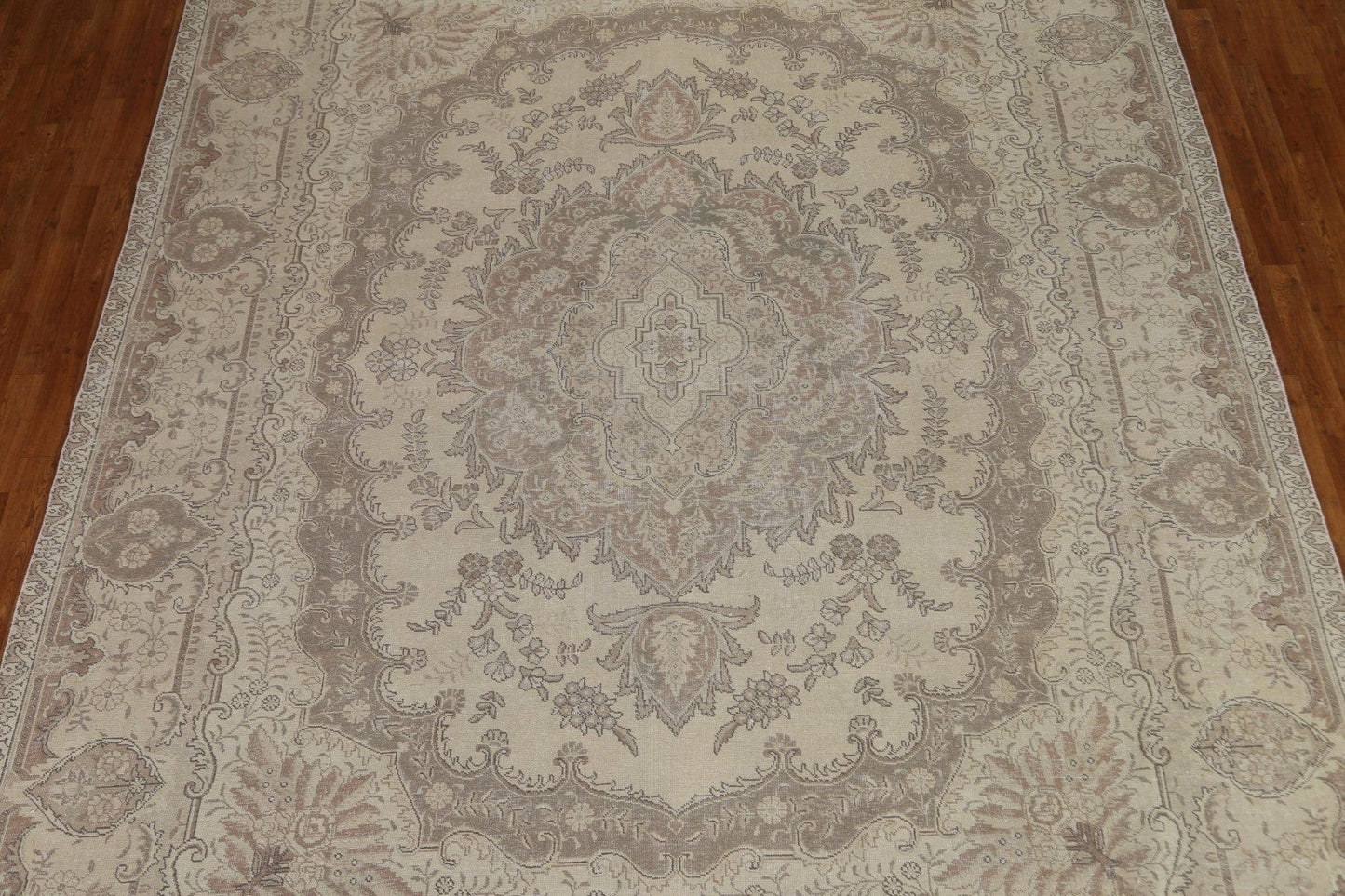 Distressed Tabriz Persian Area Rug 10x13