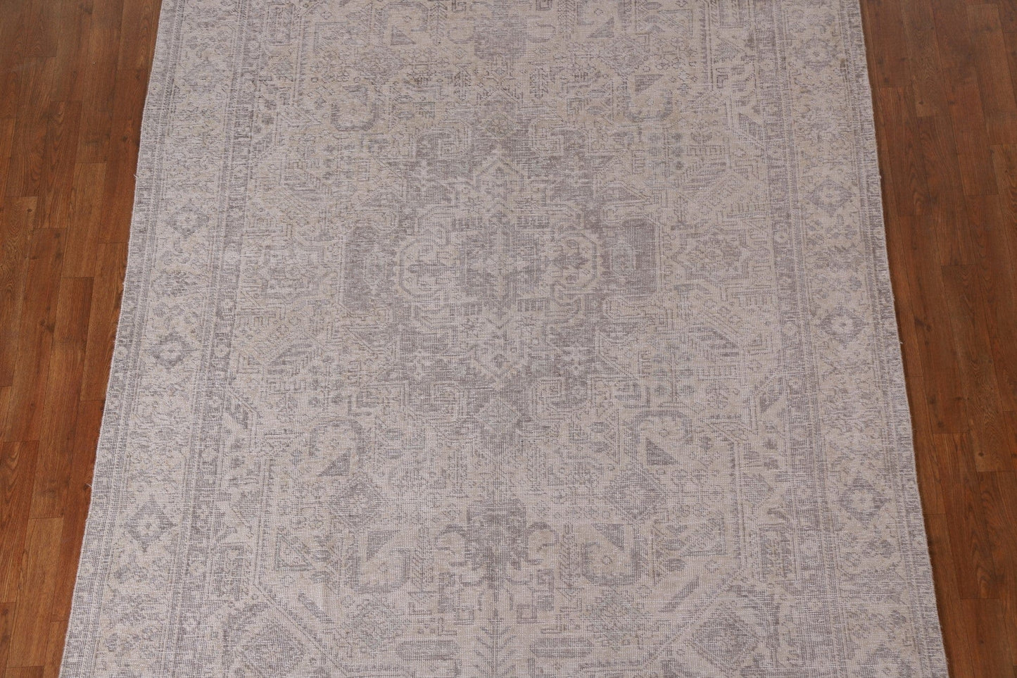 Distressed Tabriz Persian Area Rug 6x9