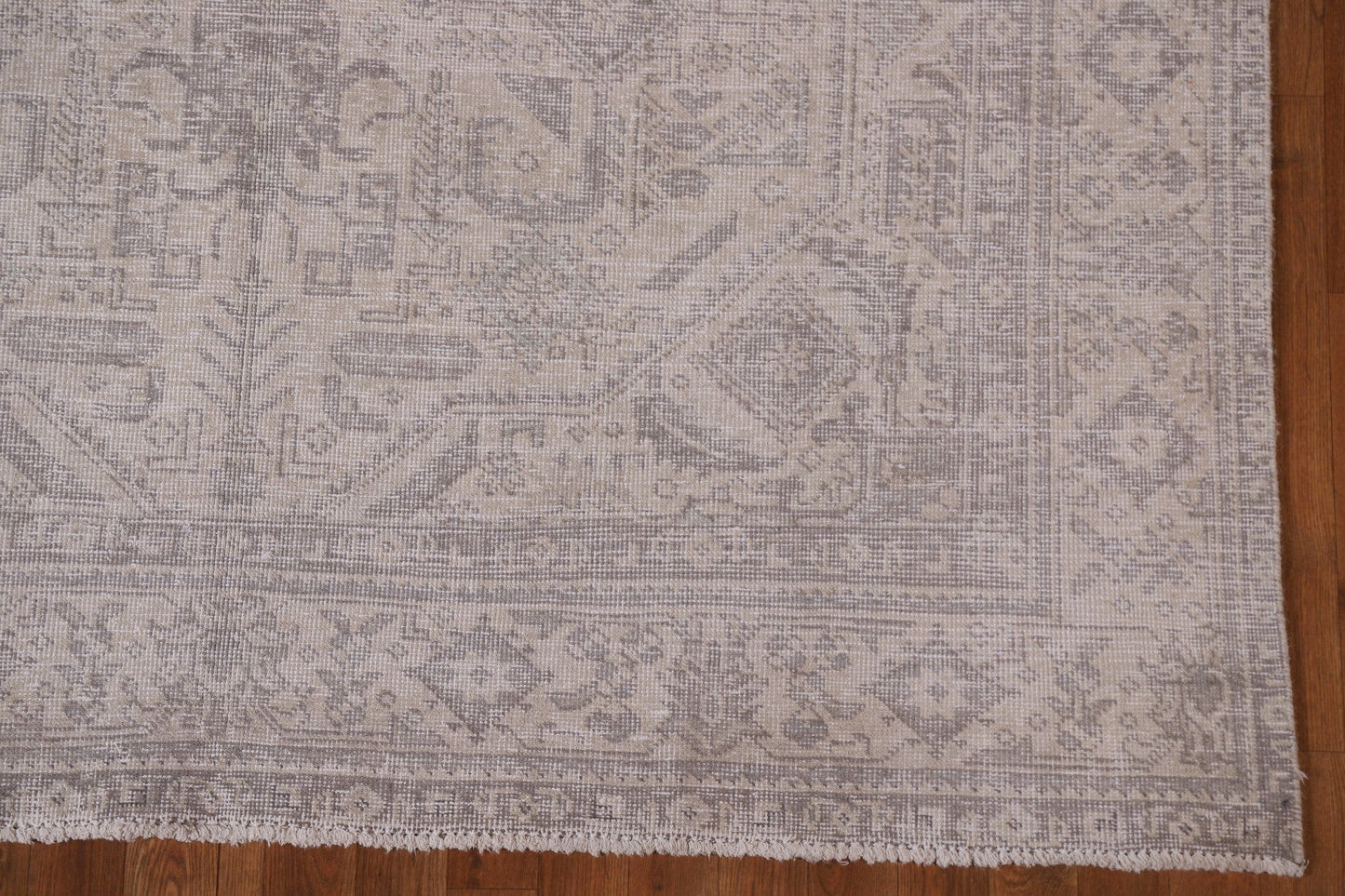 Distressed Tabriz Persian Area Rug 6x9