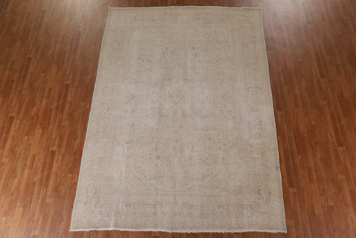 Distressed Tabriz Persian Area Rug 8x11