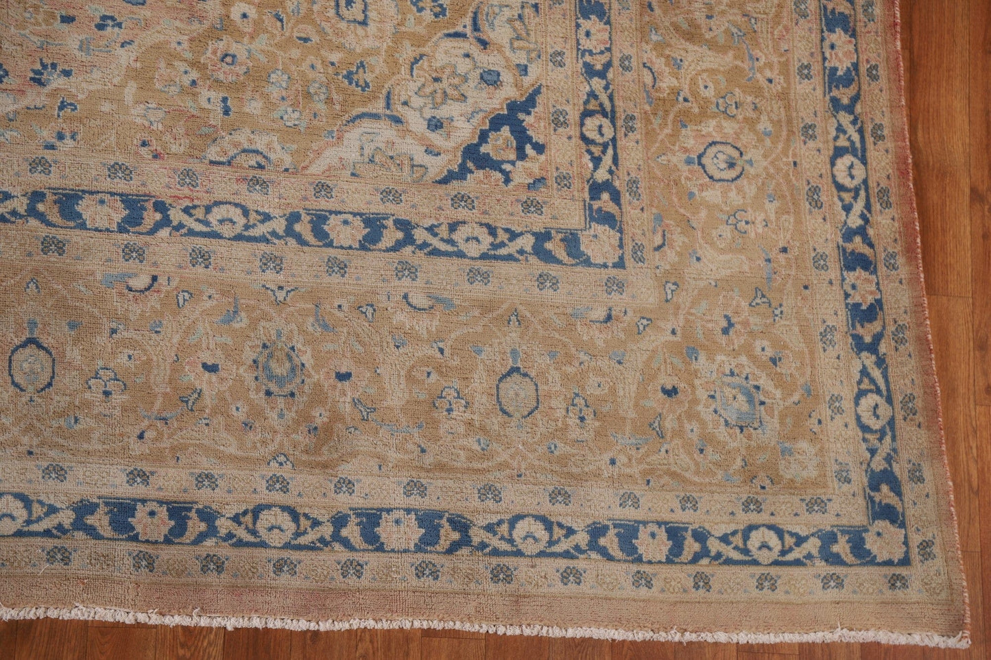 Vintage Wool Sarouk Persian Area Rug 9x13