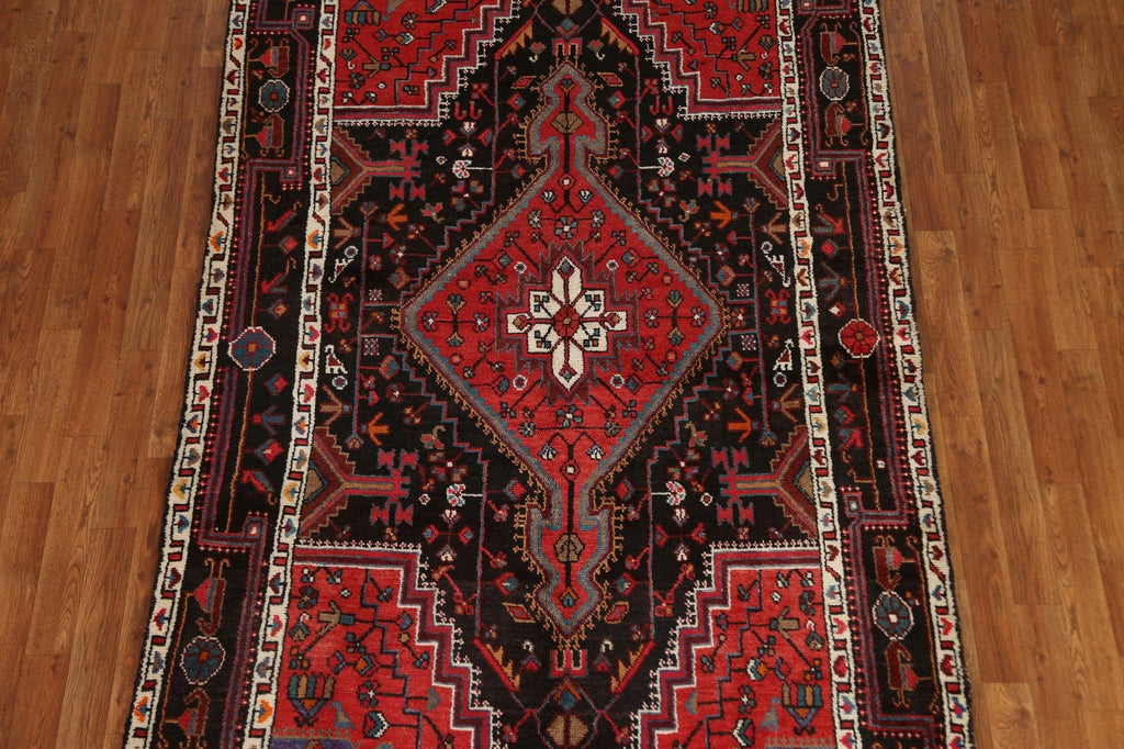 Tribal Hamedan Persian Area Rug 5x9