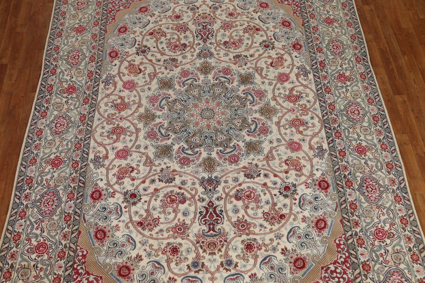 Vegetable Dye Isfahan Persian Area Rug 8x12