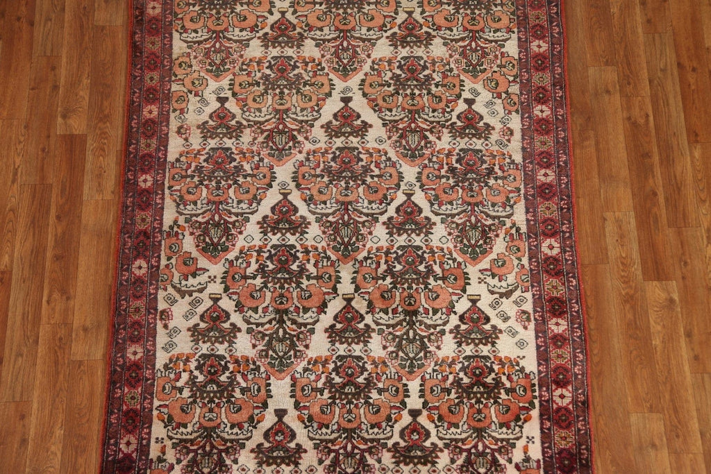All-Over Floral Sirjan Persian Area Rug 4x6