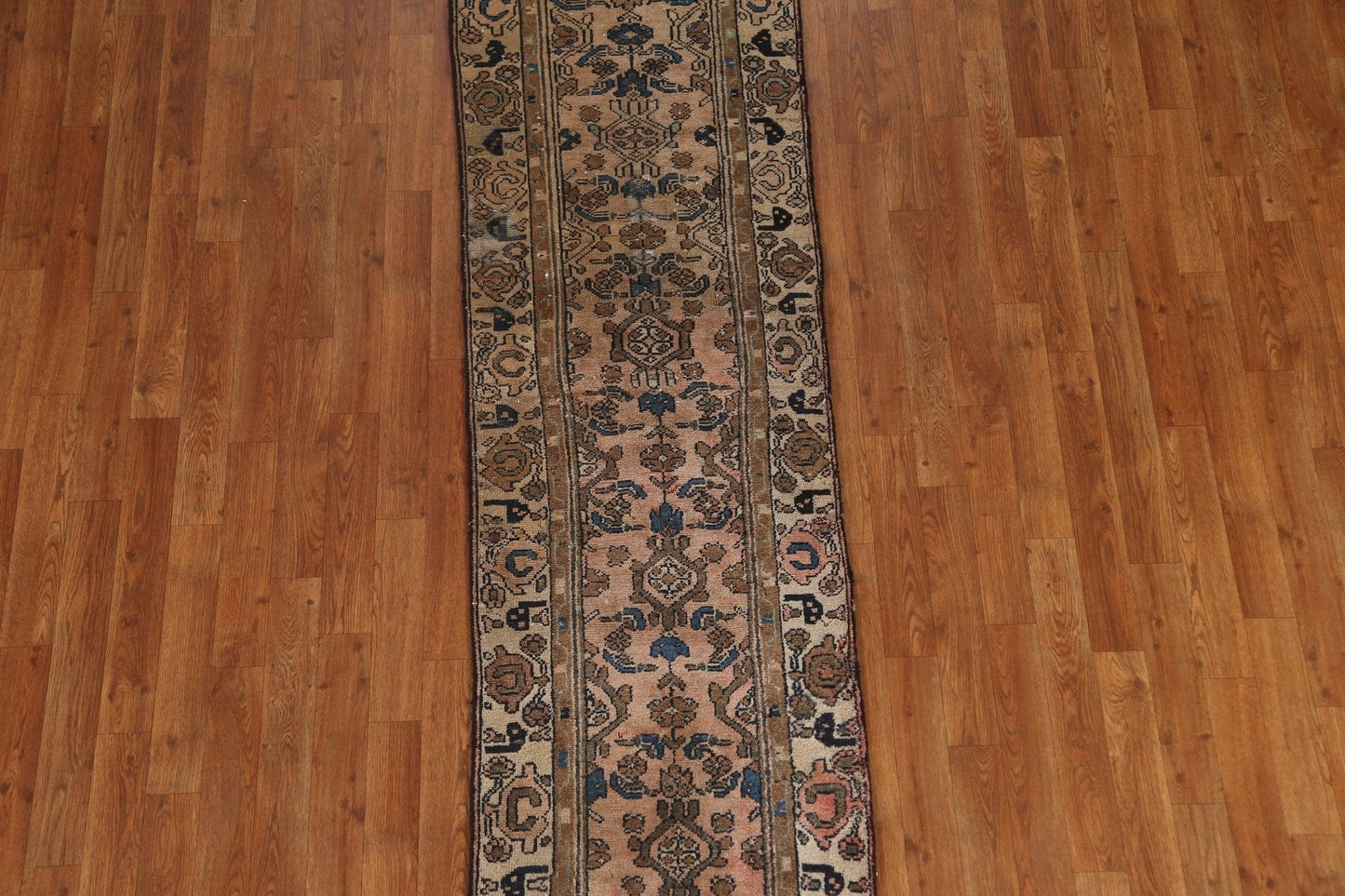 Antique Lilian Persian Runner Rug 2x8