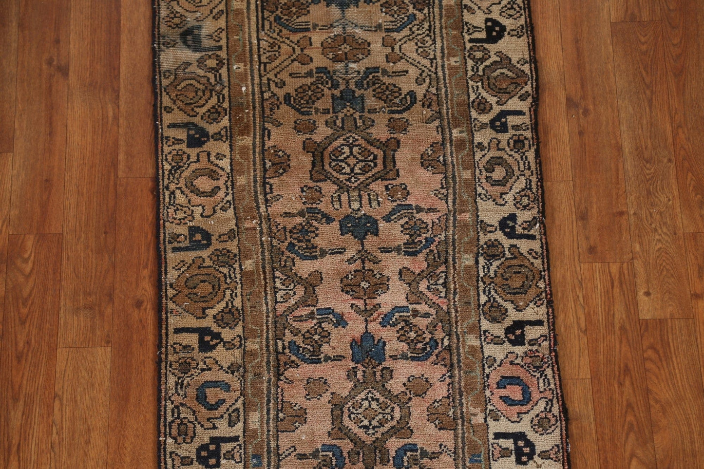 Antique Lilian Persian Runner Rug 2x8