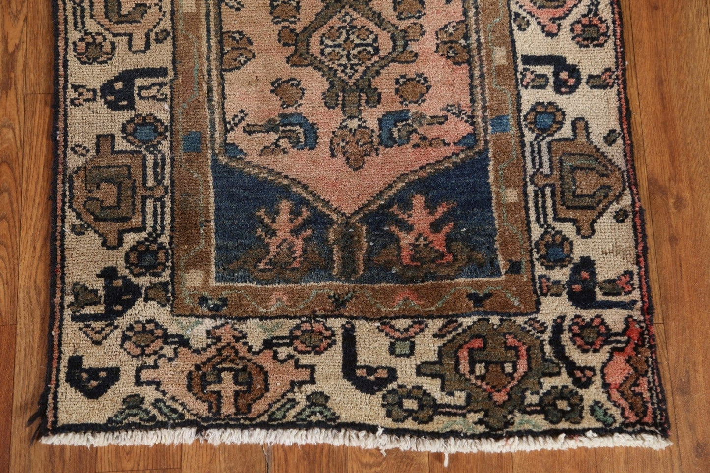 Antique Lilian Persian Runner Rug 2x8