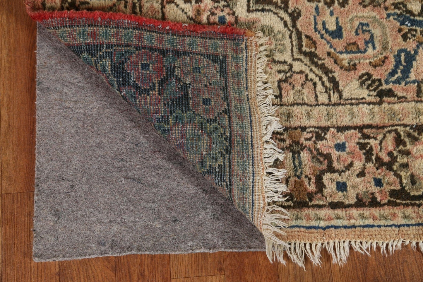 Antique Wool Mahal Persian Area Rug 4x7