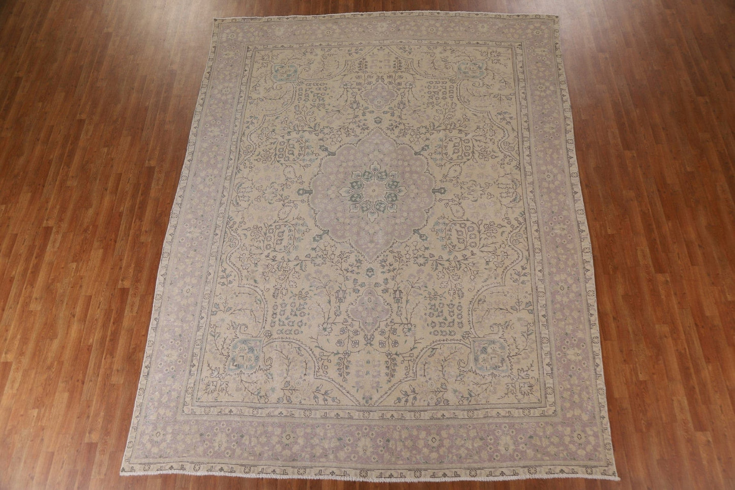 Distressed Tabriz Persian Area Rug 9x13