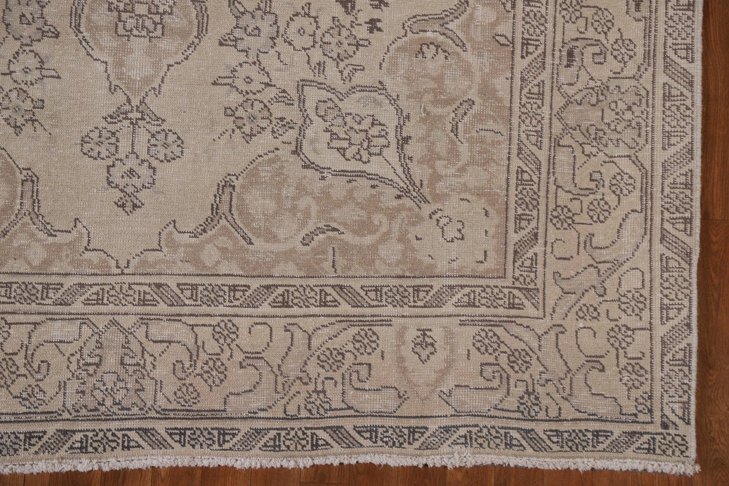 Distressed Tabriz Persian Area Rug 6x10