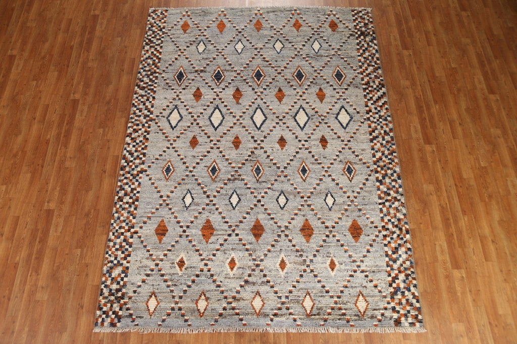 Geometric Moroccan Oriental Area Rug 7x9