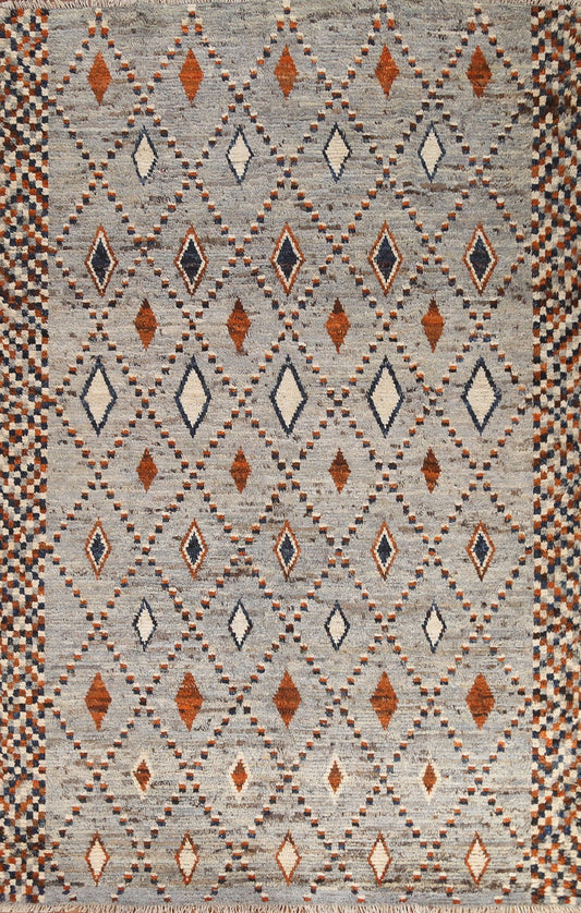 Geometric Moroccan Oriental Area Rug 7x9