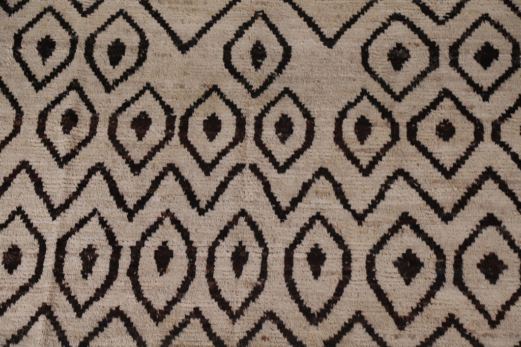 Tribal Wool Moroccan Square Area Rug 8x8